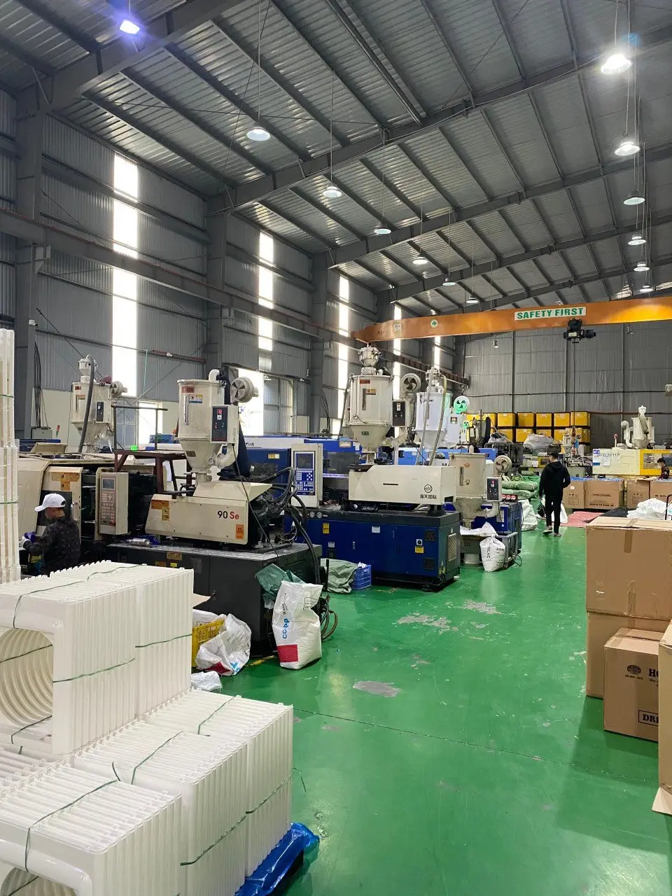 Plastic production line