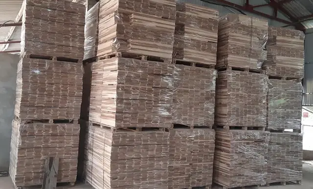 Wood material storage