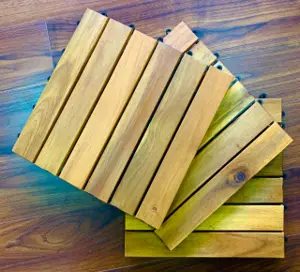 Acacia tile sample