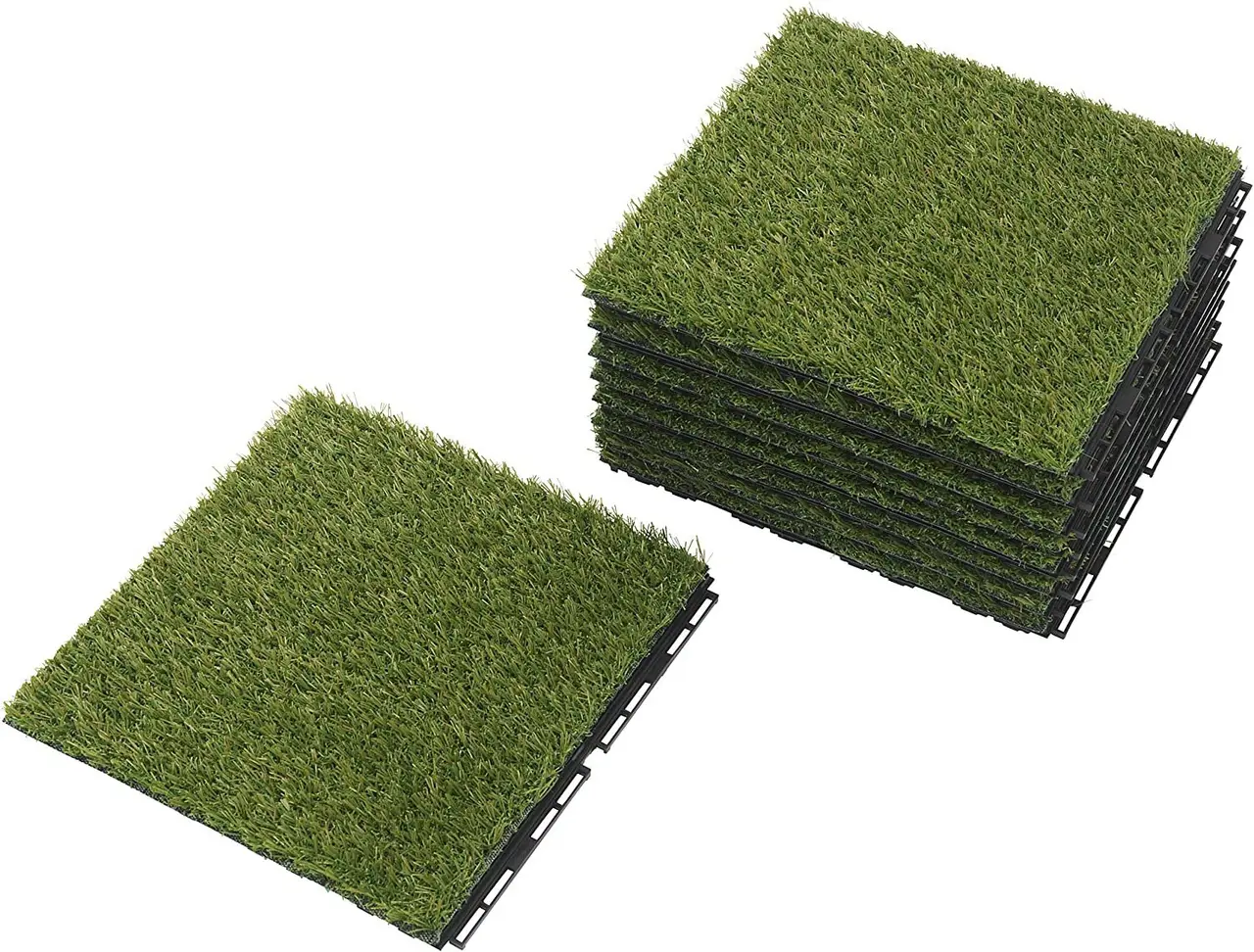 Realistic green surface